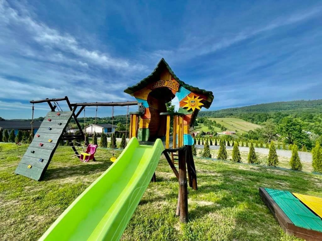 Hotel Bieszczadzka Osada Saunowisko - Glamping z sauną i jacuzzi Solina  Zewnętrze zdjęcie