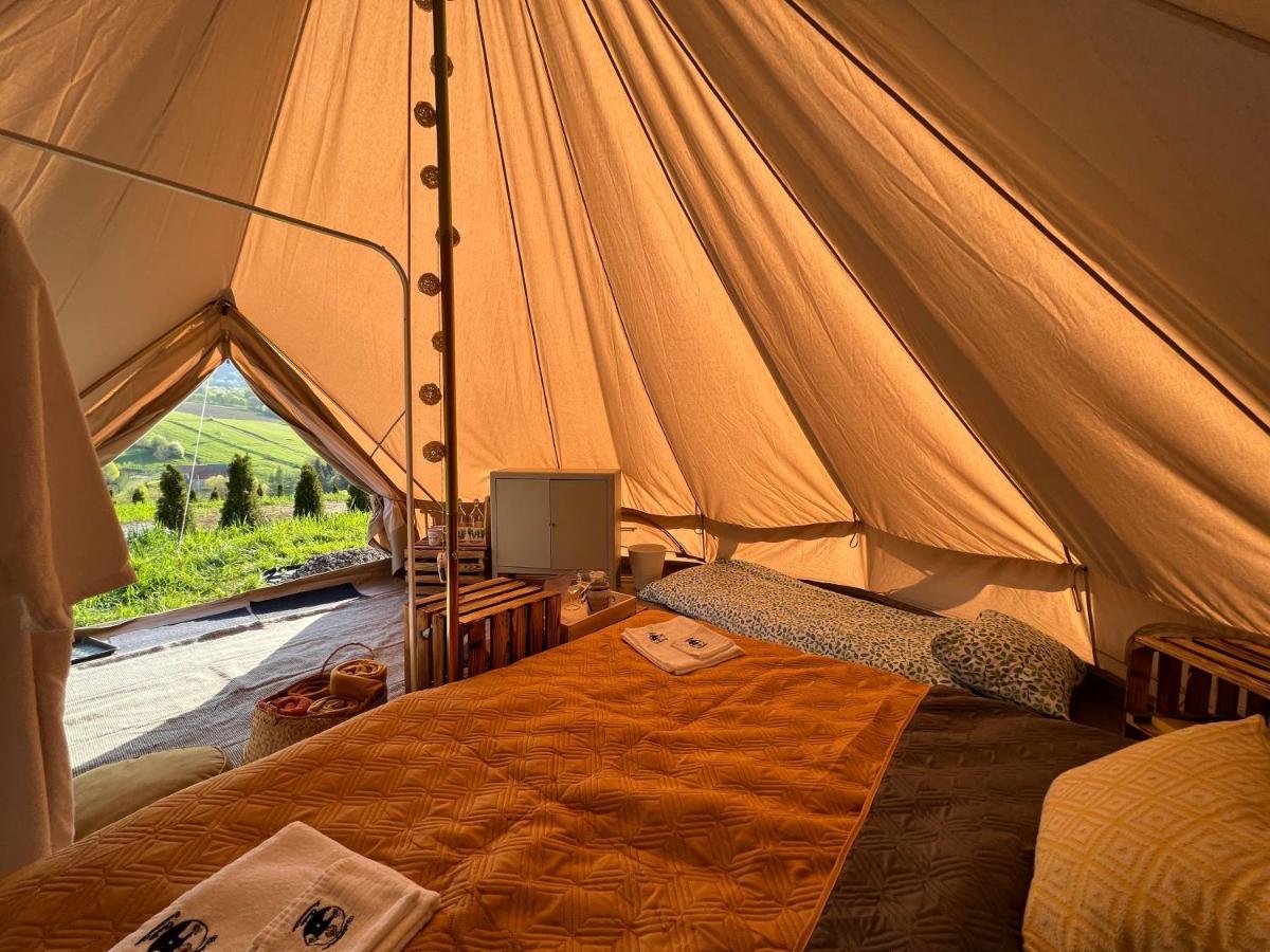 Hotel Bieszczadzka Osada Saunowisko - Glamping z sauną i jacuzzi Solina  Zewnętrze zdjęcie