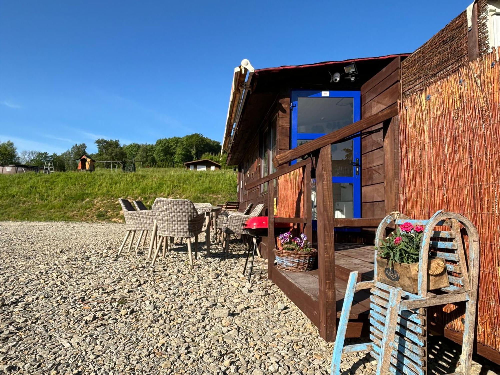 Hotel Bieszczadzka Osada Saunowisko - Glamping z sauną i jacuzzi Solina  Zewnętrze zdjęcie